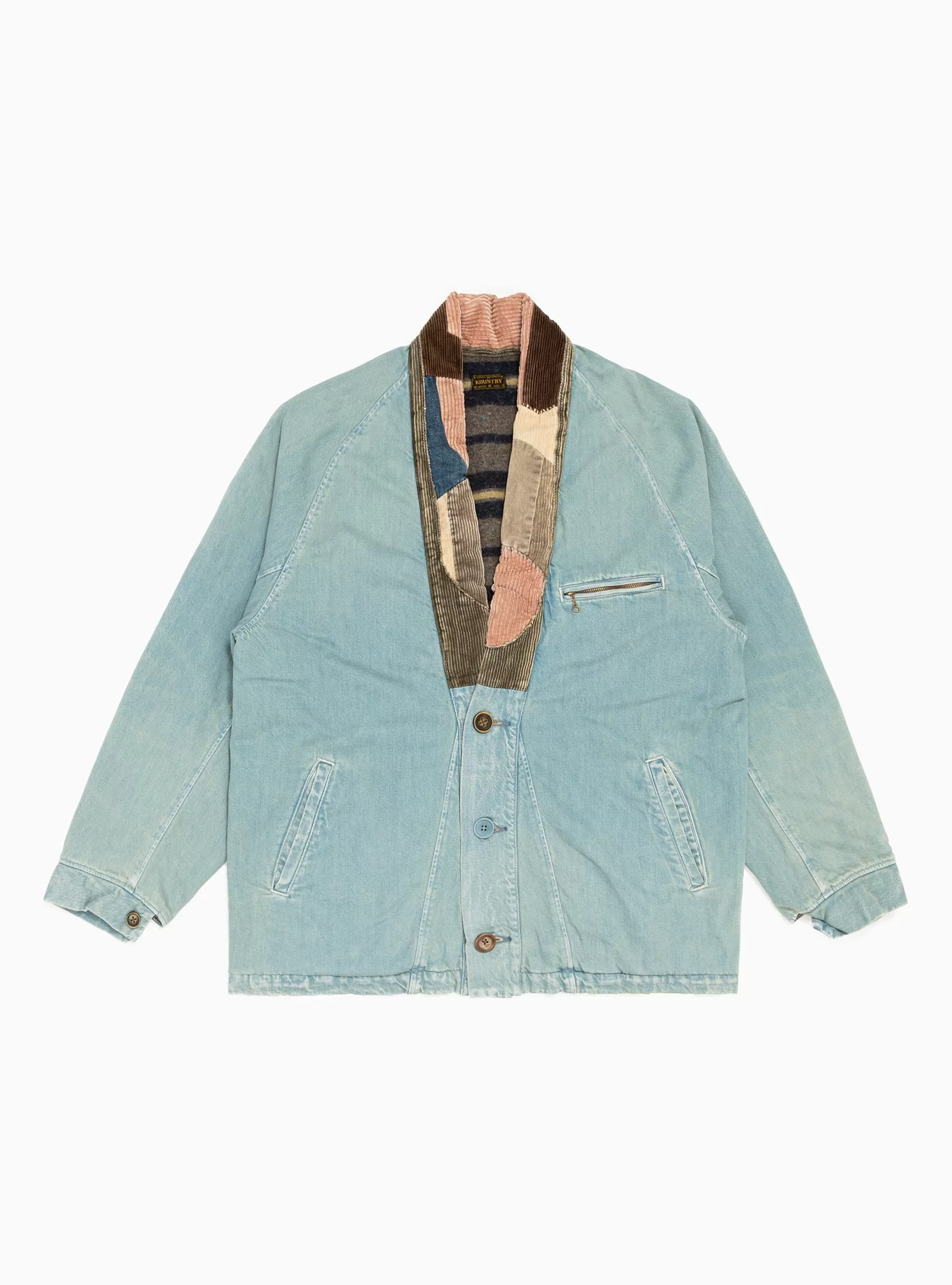 11.5oz Denim Dotera Jacket Light Blue