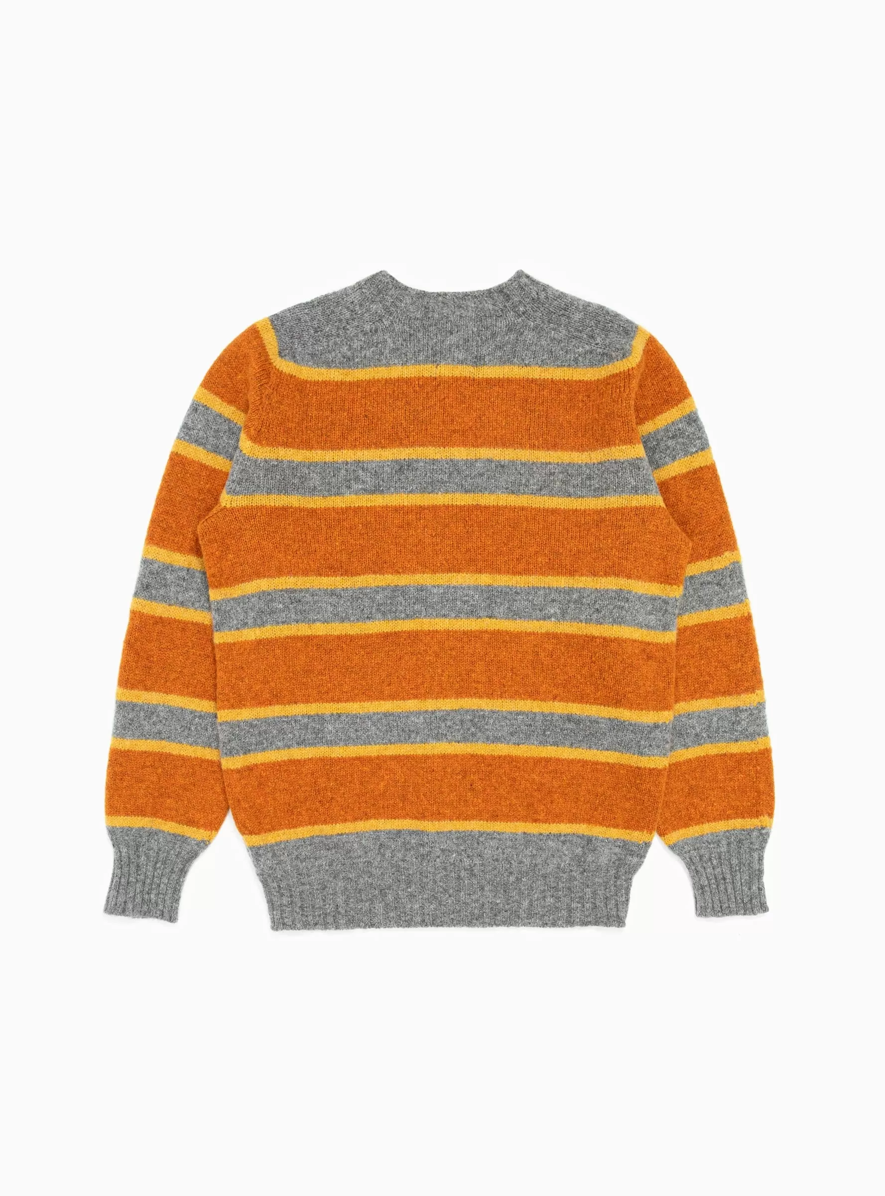 Absolute Belter Sweater Grey & Orange