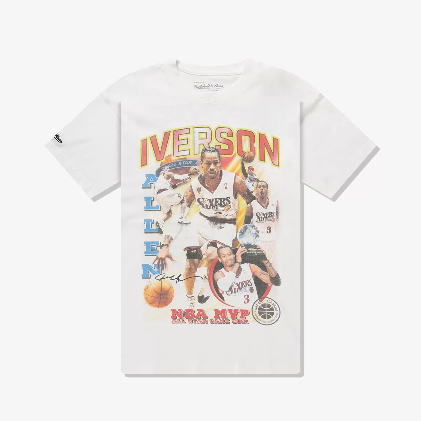 Allen Iverson 2001 MVP Player T-Shirt - White