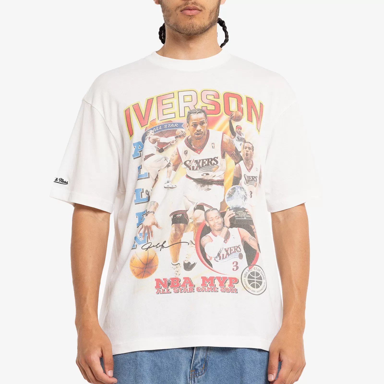 Allen Iverson 2001 MVP Player T-Shirt - White