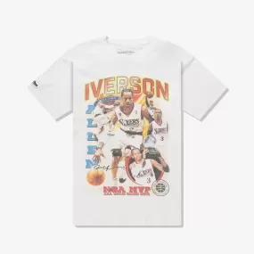 Allen Iverson 2001 MVP Player T-Shirt - White