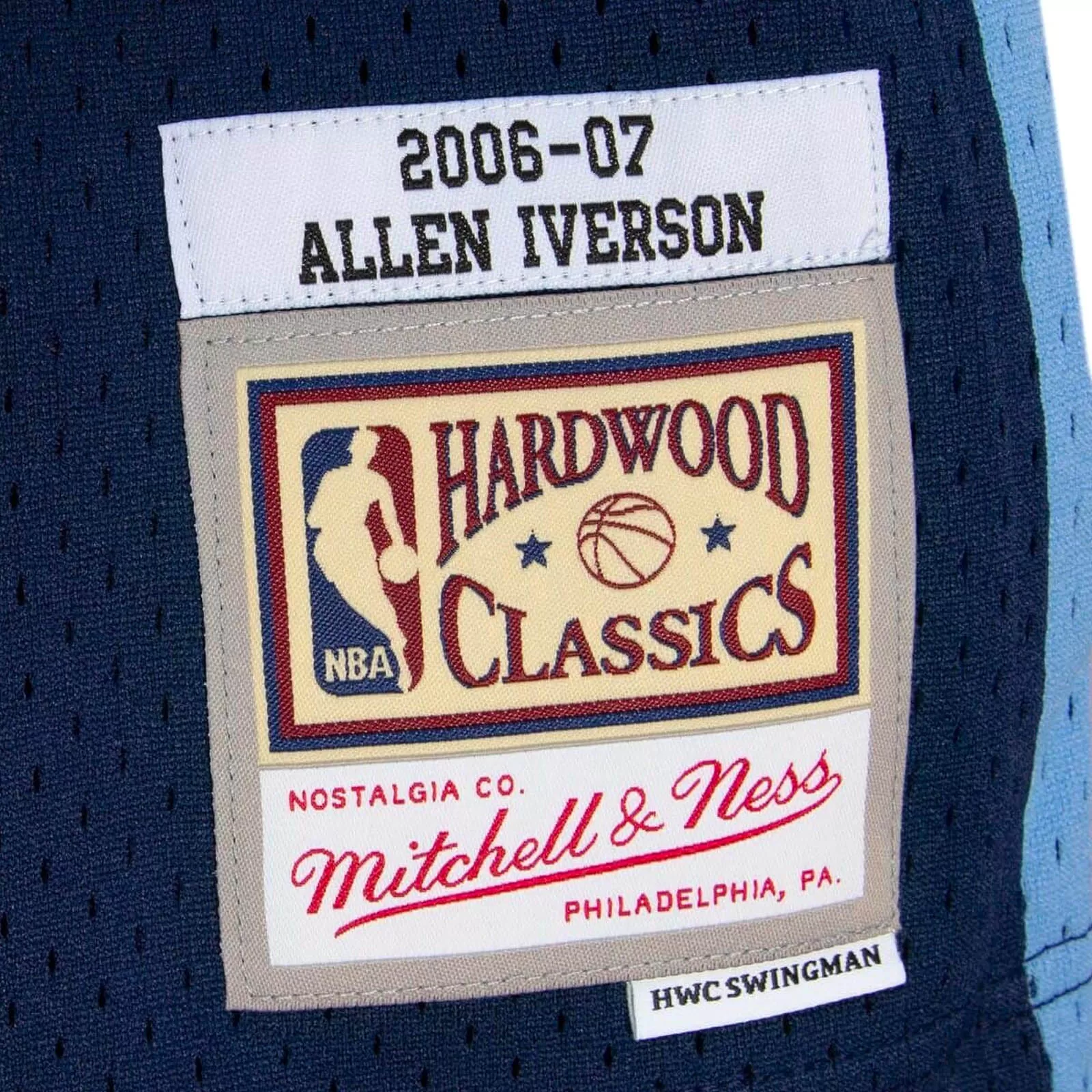 Allen Iverson Denver Nuggets 06-07 HWC Swingman Jersey - Navy