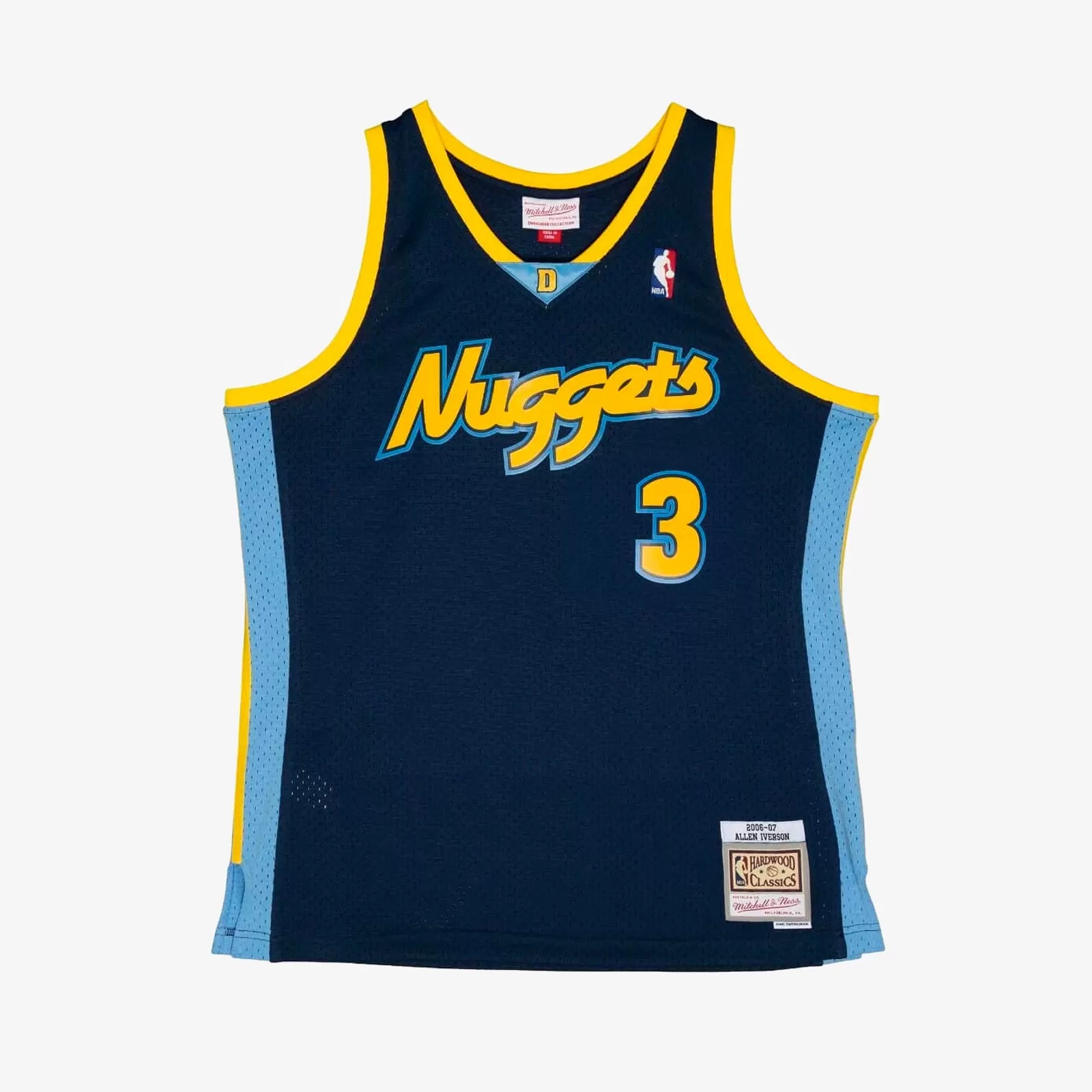 Allen Iverson Denver Nuggets 06-07 HWC Swingman Jersey - Navy