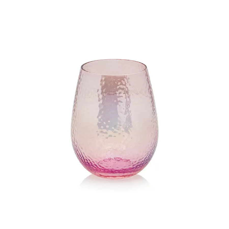 Aperitivo Stemless Glass - (four colors)