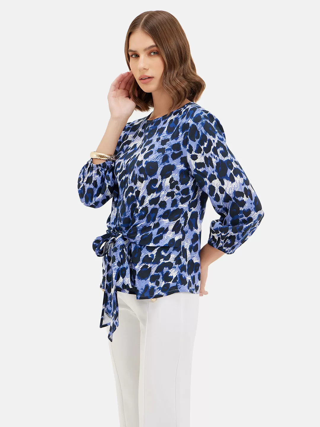 ARIA PRINTED TOP