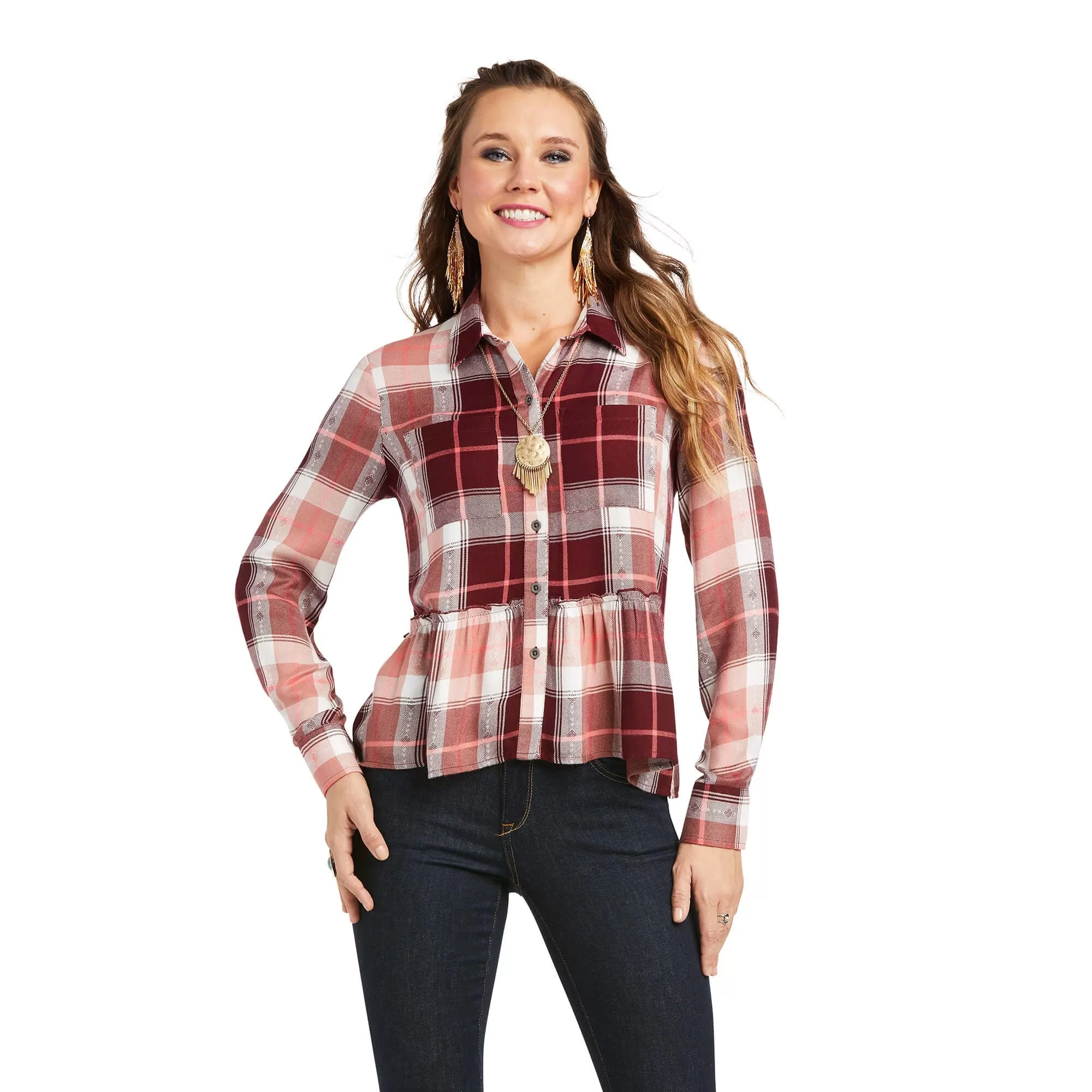 Ariat Womens Ford LS Shirt