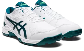 Asics Gel Peake 2 Men's Cricket Shoes - White/Velvet Pine