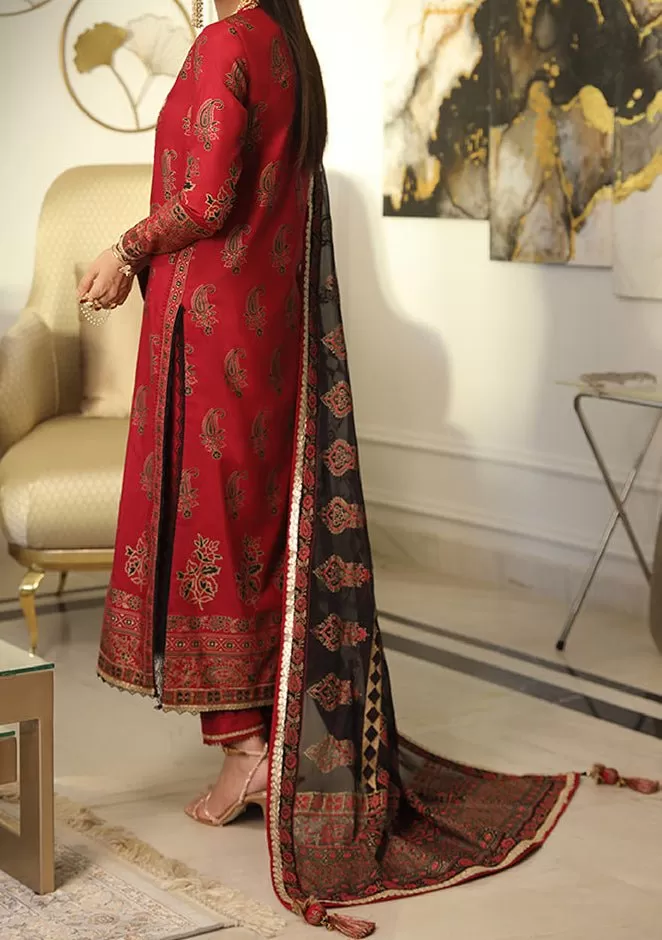 Asim Jofa Aira Pakistani Cotton Silk Dress