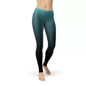 Avery Blue Black Ombre Leggings