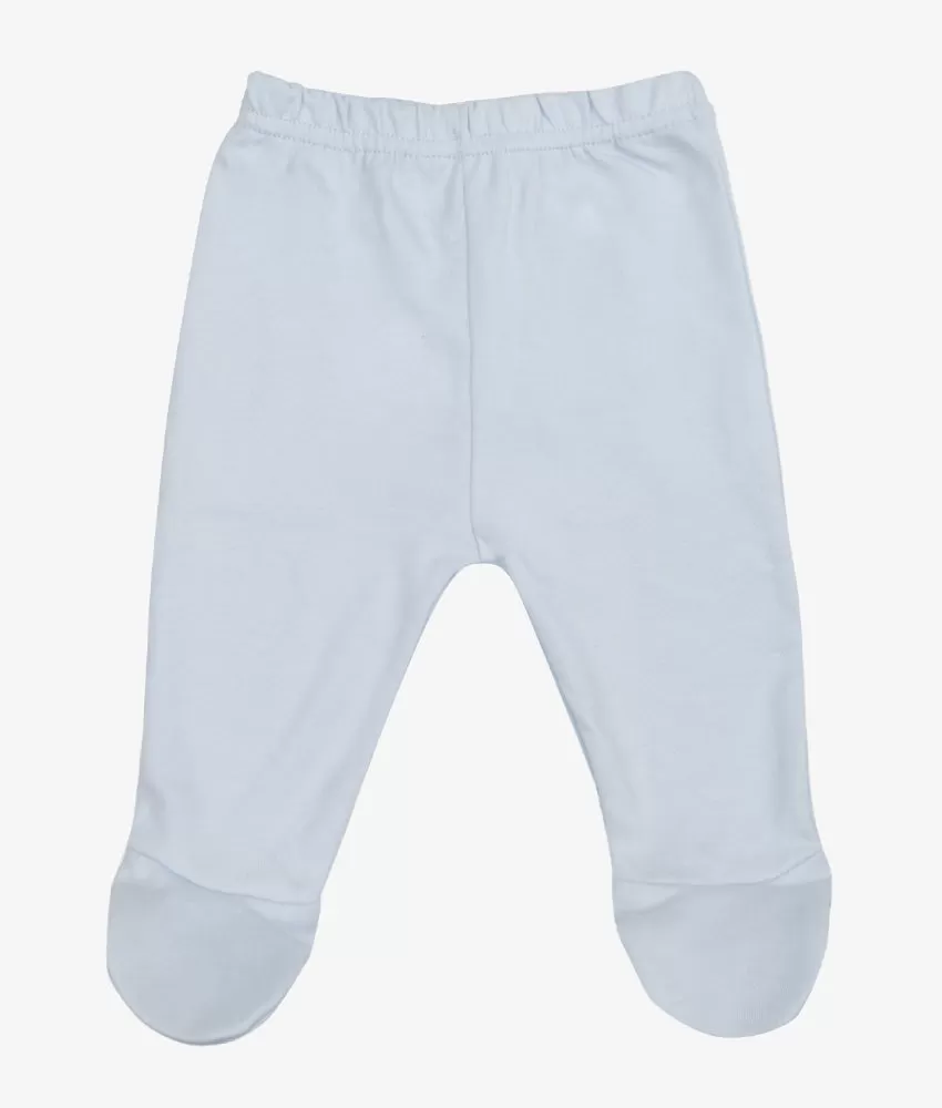 Baby Footed Pants - Blue