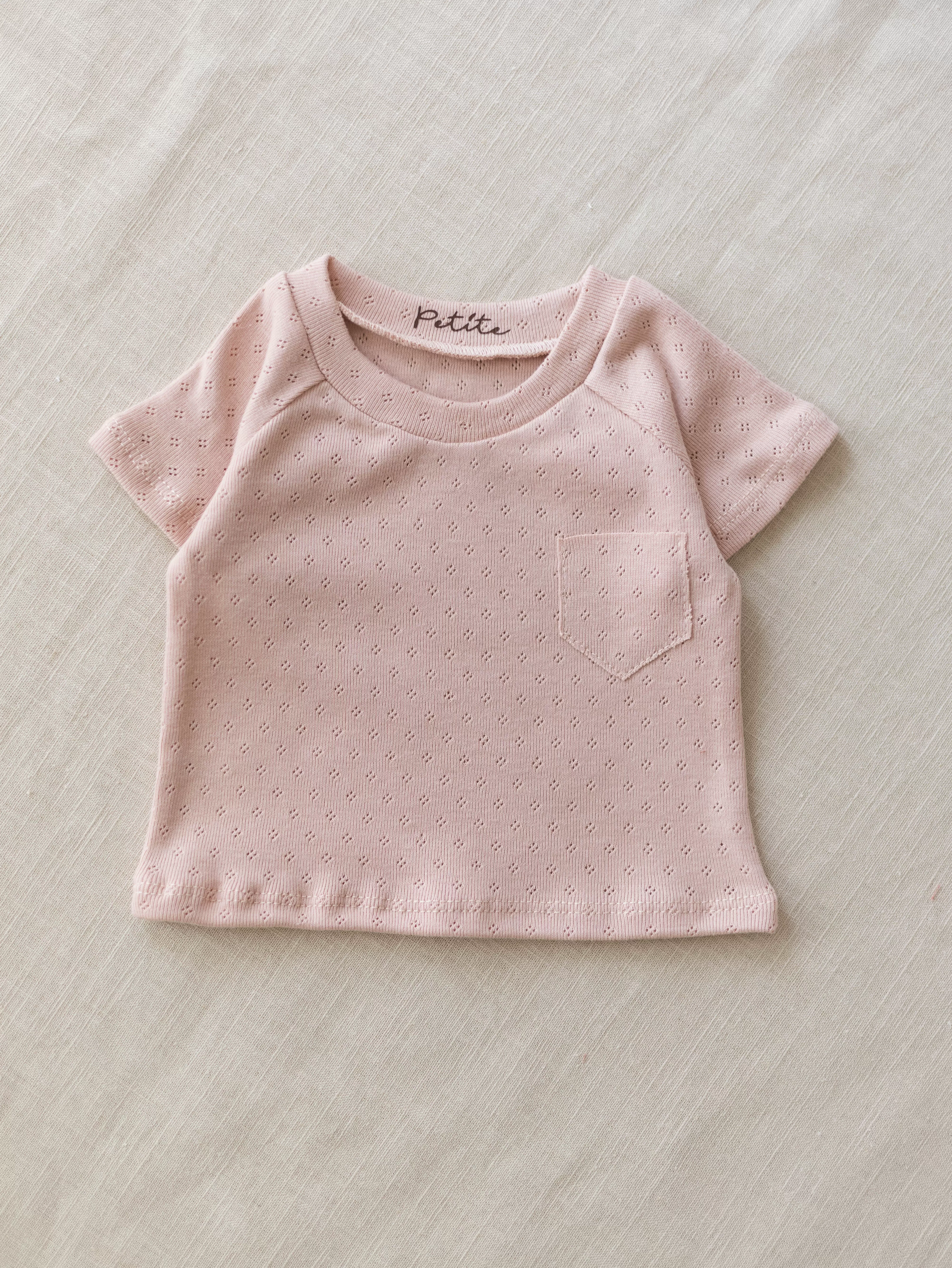 Baby t-shirt / cotton pointoille