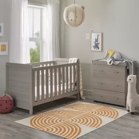 Babymore Caro 2 Piece Room Set - Grey Wash