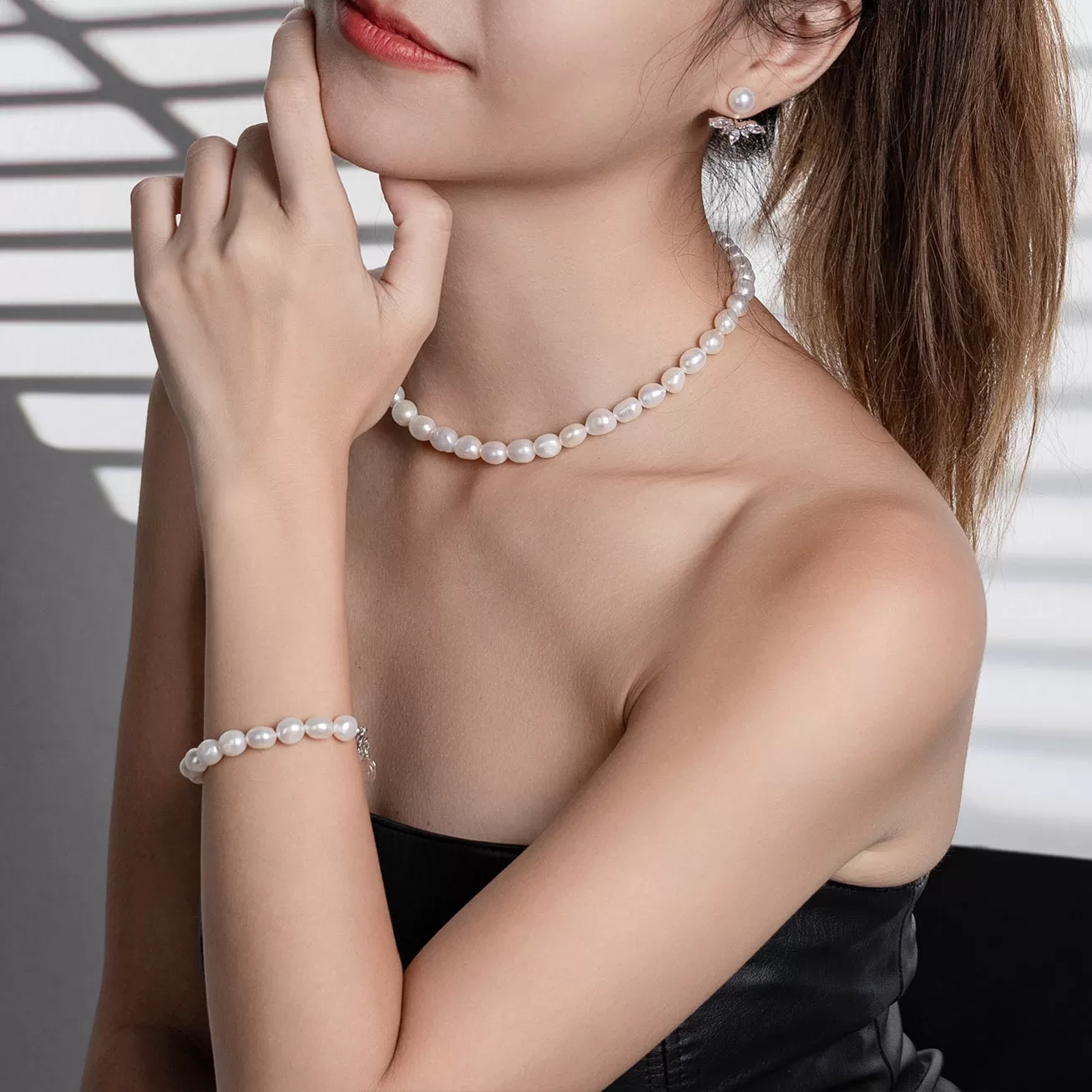 Baroque Pearl Set WS00097 | Rock