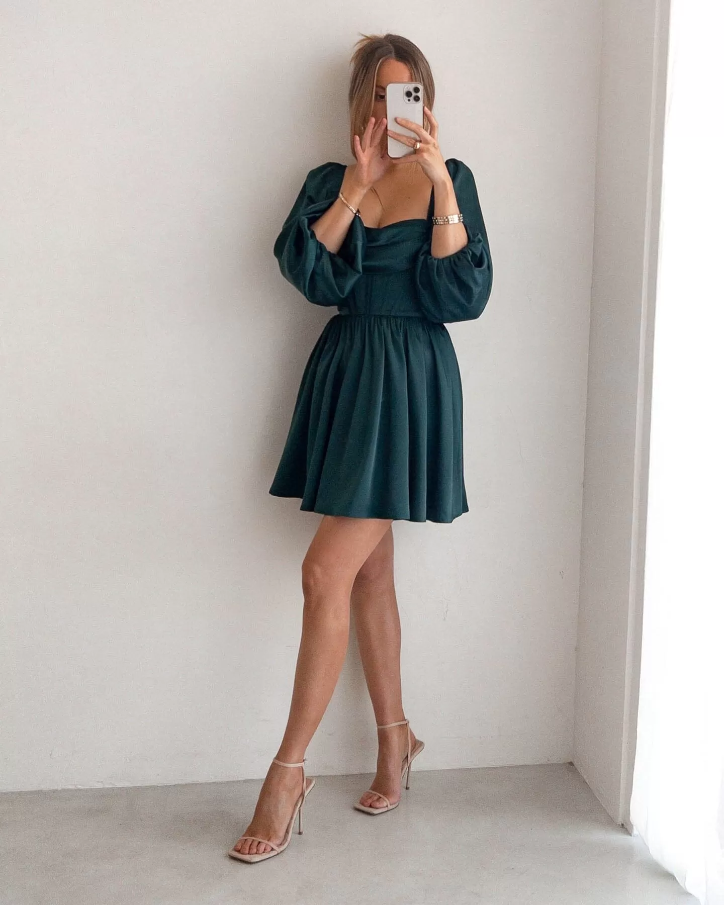 Bella Dress-Green