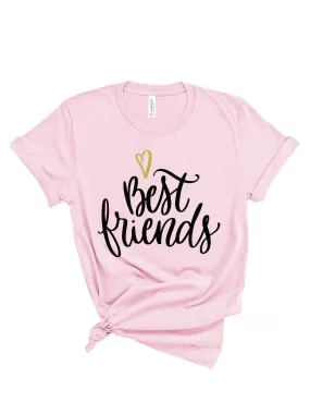 Best Friend's Light Pink Women's Tee