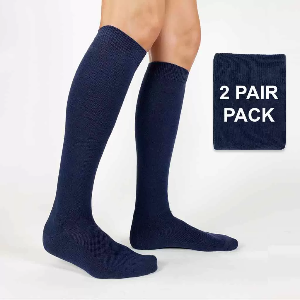 Big Savings on  Basic White Cotton Sport Knee High Socks