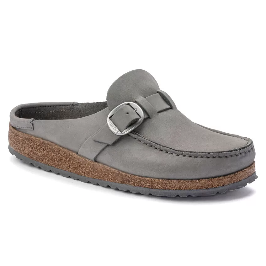 BIRKENSTOCK Buckley Nubuck Leather (Dove Grey)