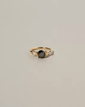 Black and White Diamond Ring