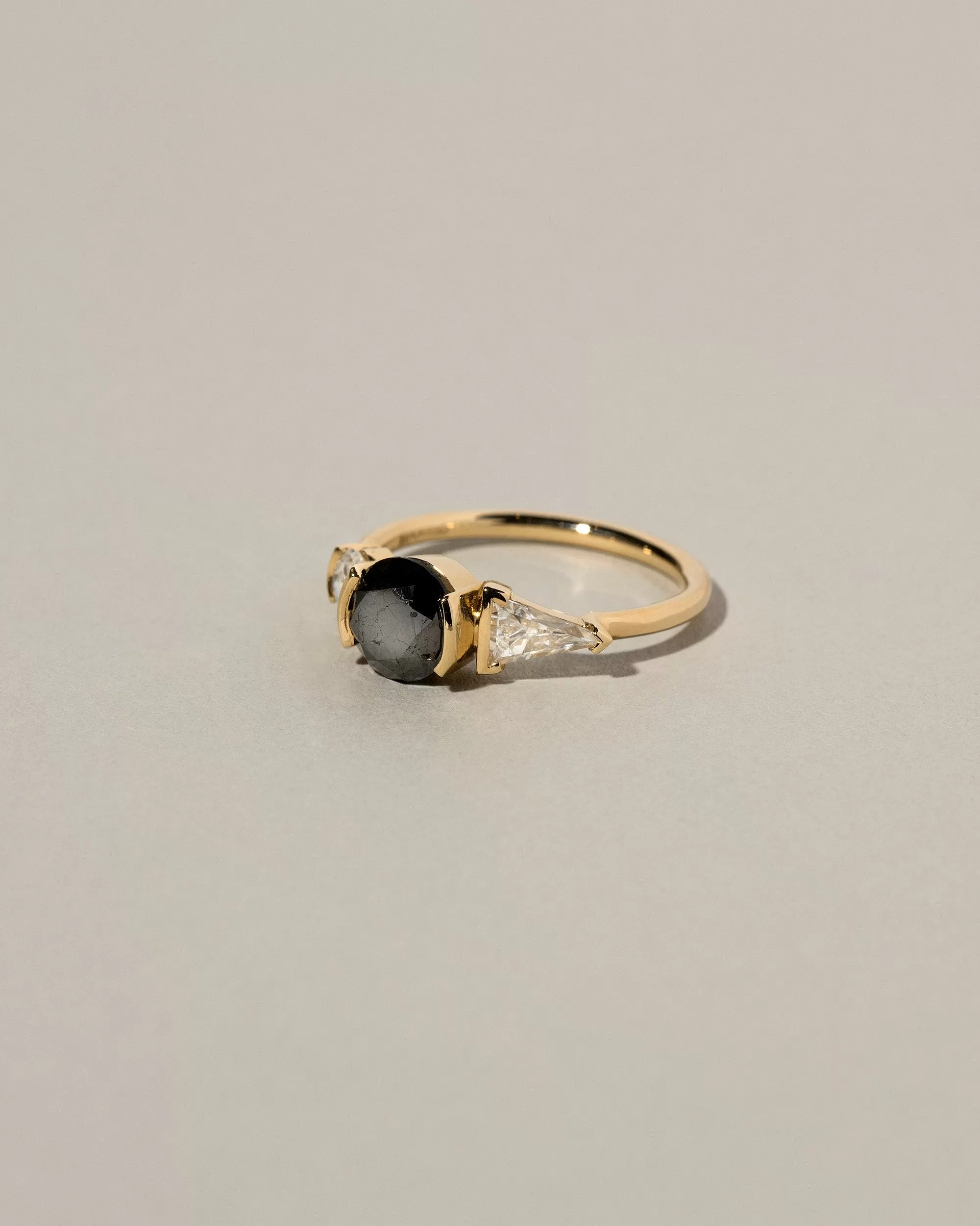 Black and White Diamond Ring