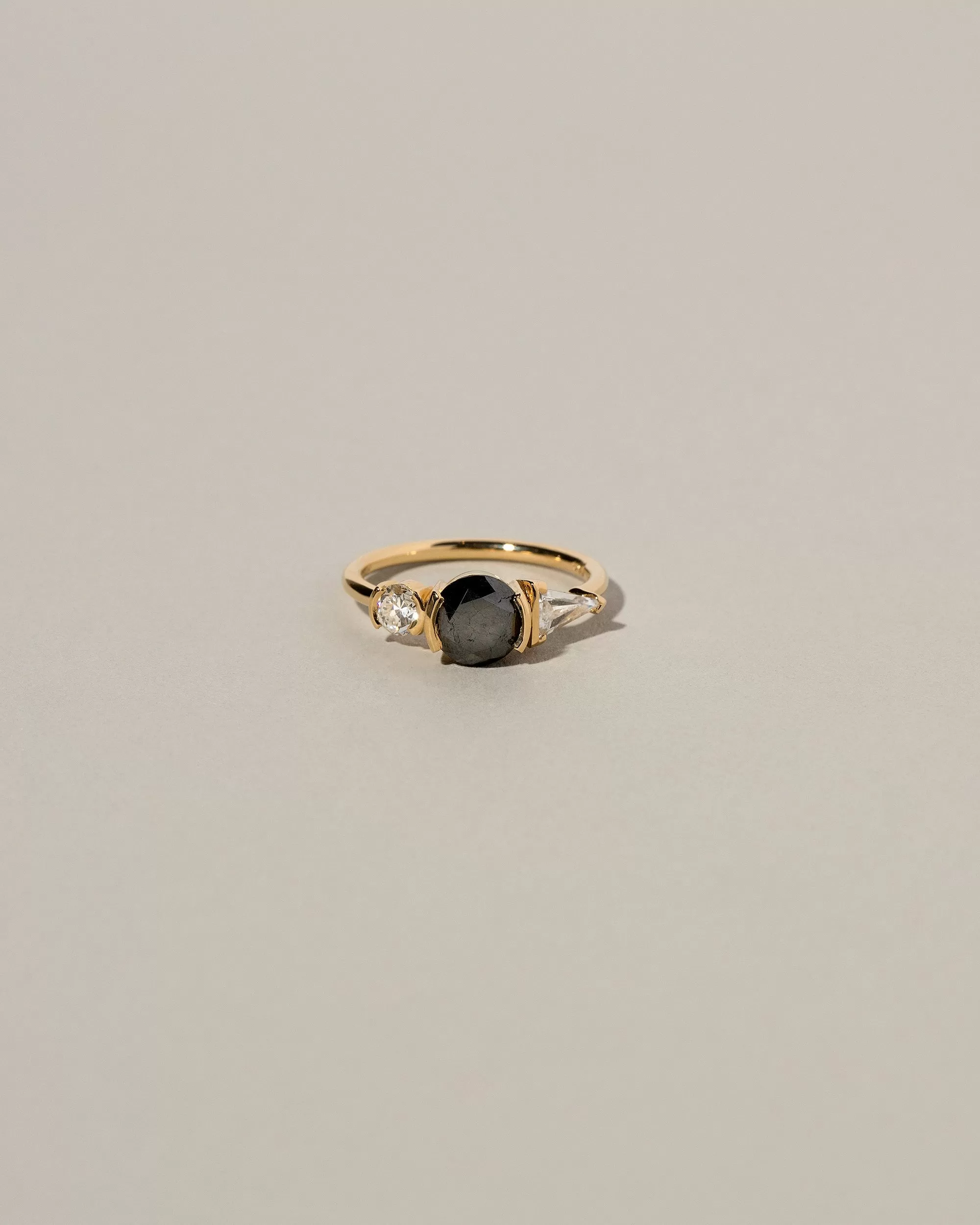 Black and White Diamond Ring