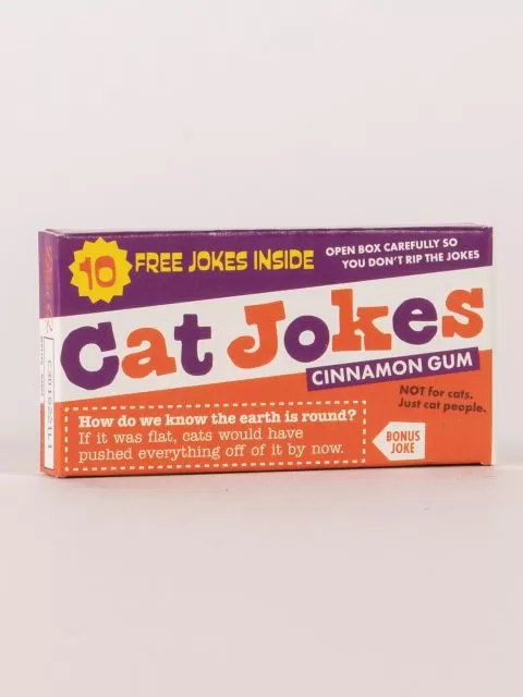 Blue Q Cat Jokes Gum