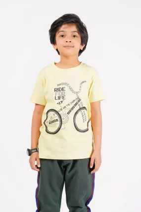 Boy's Short Sleeves Graphics Tee