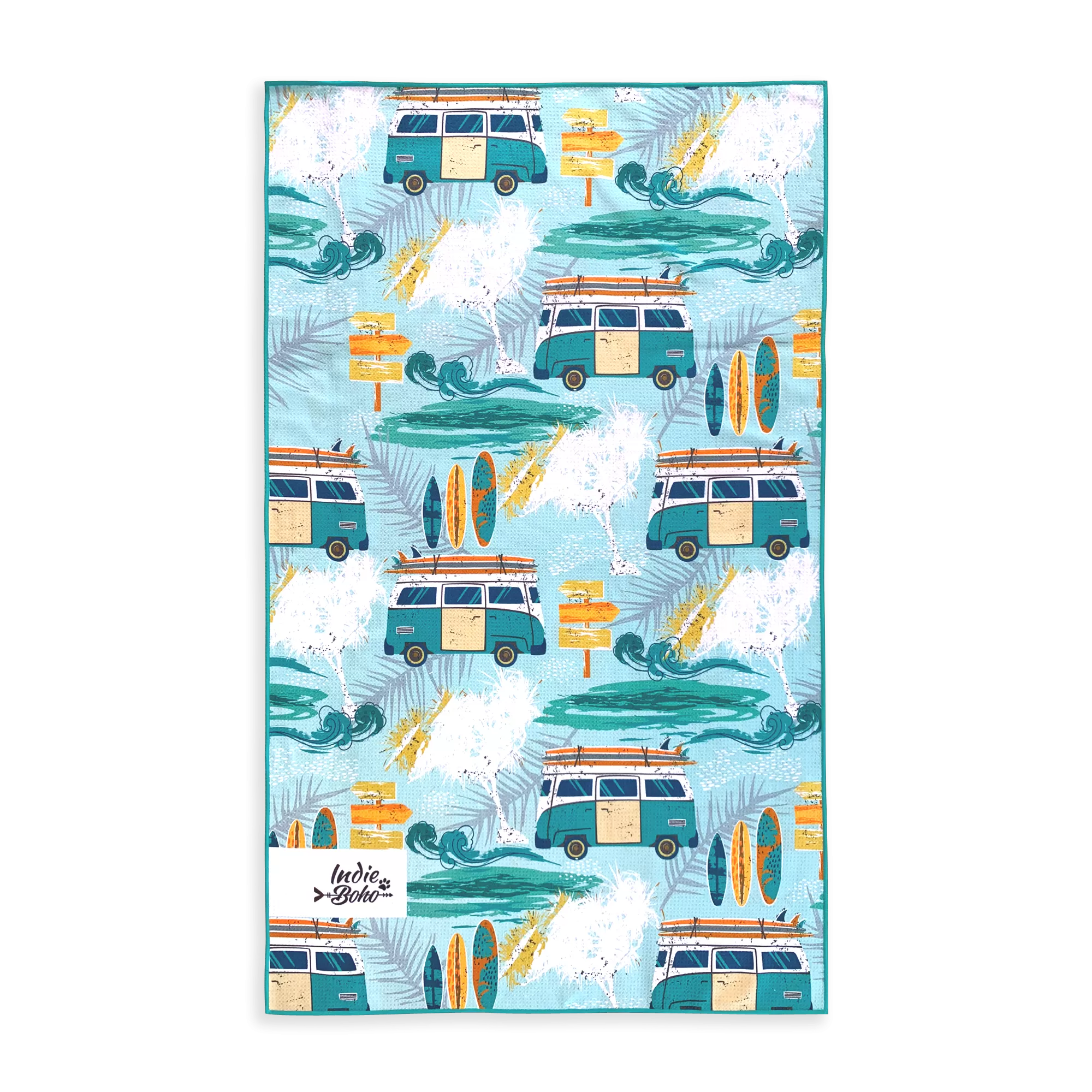 Byron Surf Dog Travel Towel