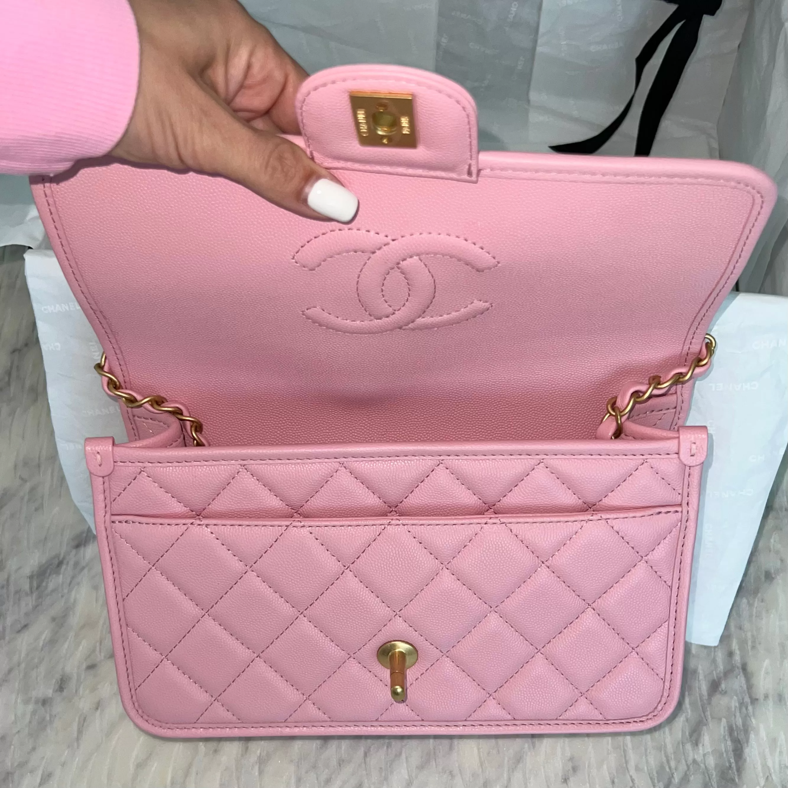 Chanel School Memory Bag