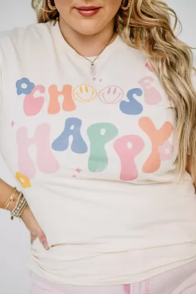 Choose Happy Graphic Tee