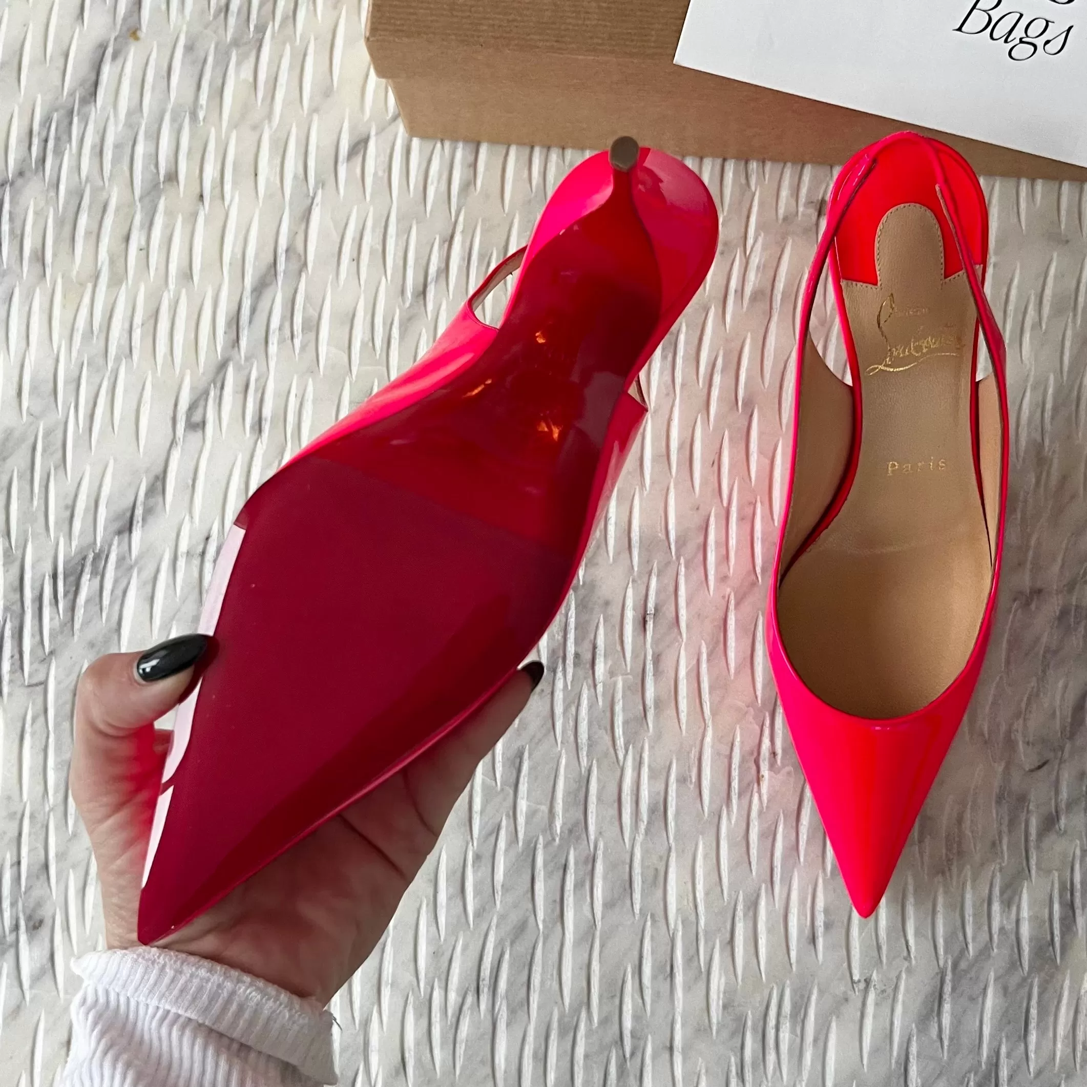 Christian Louboutin Clare Slingback Heels