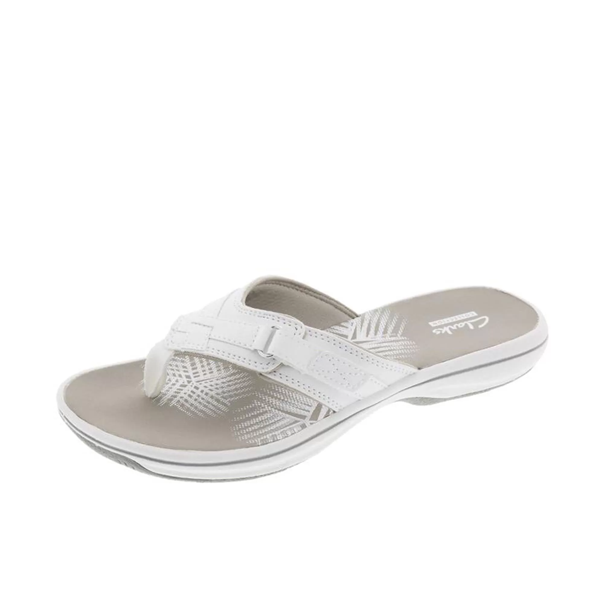 Clarks Womens Breeze Sea White