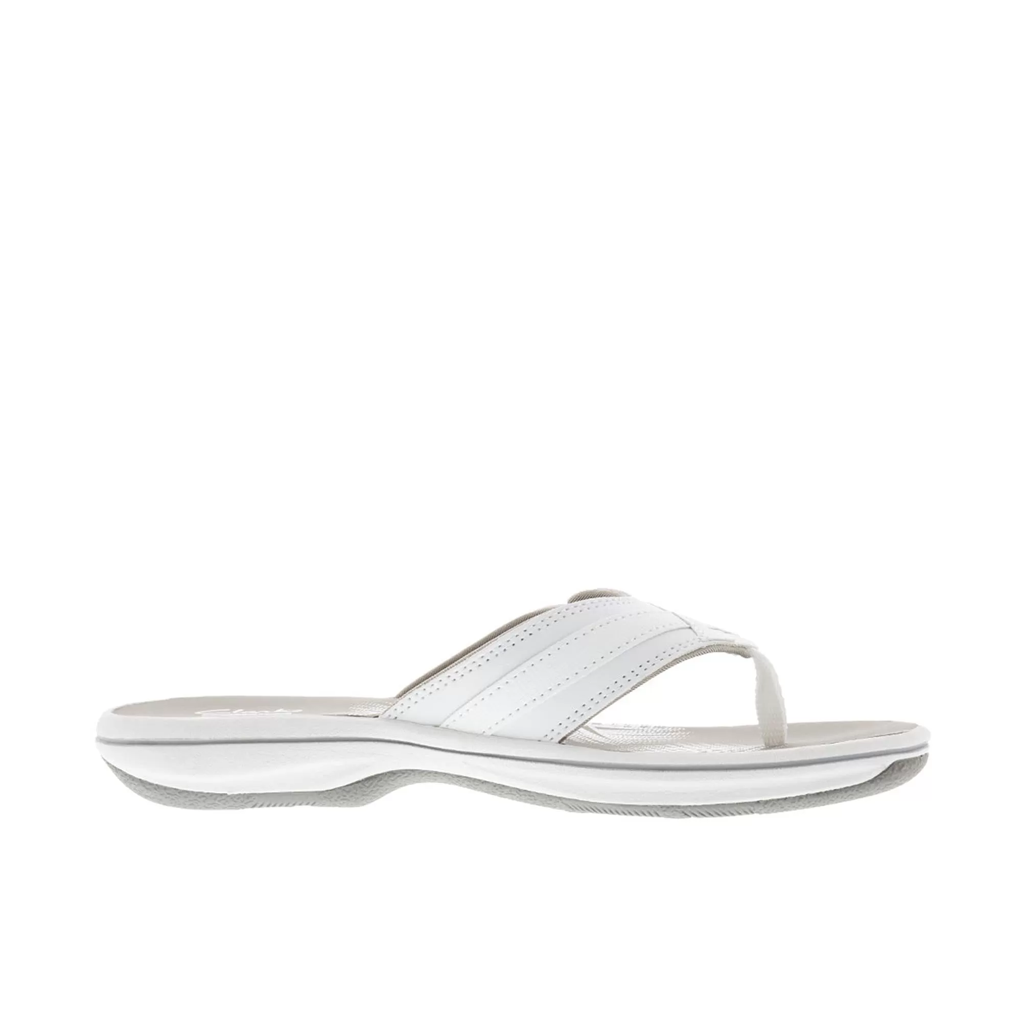 Clarks Womens Breeze Sea White