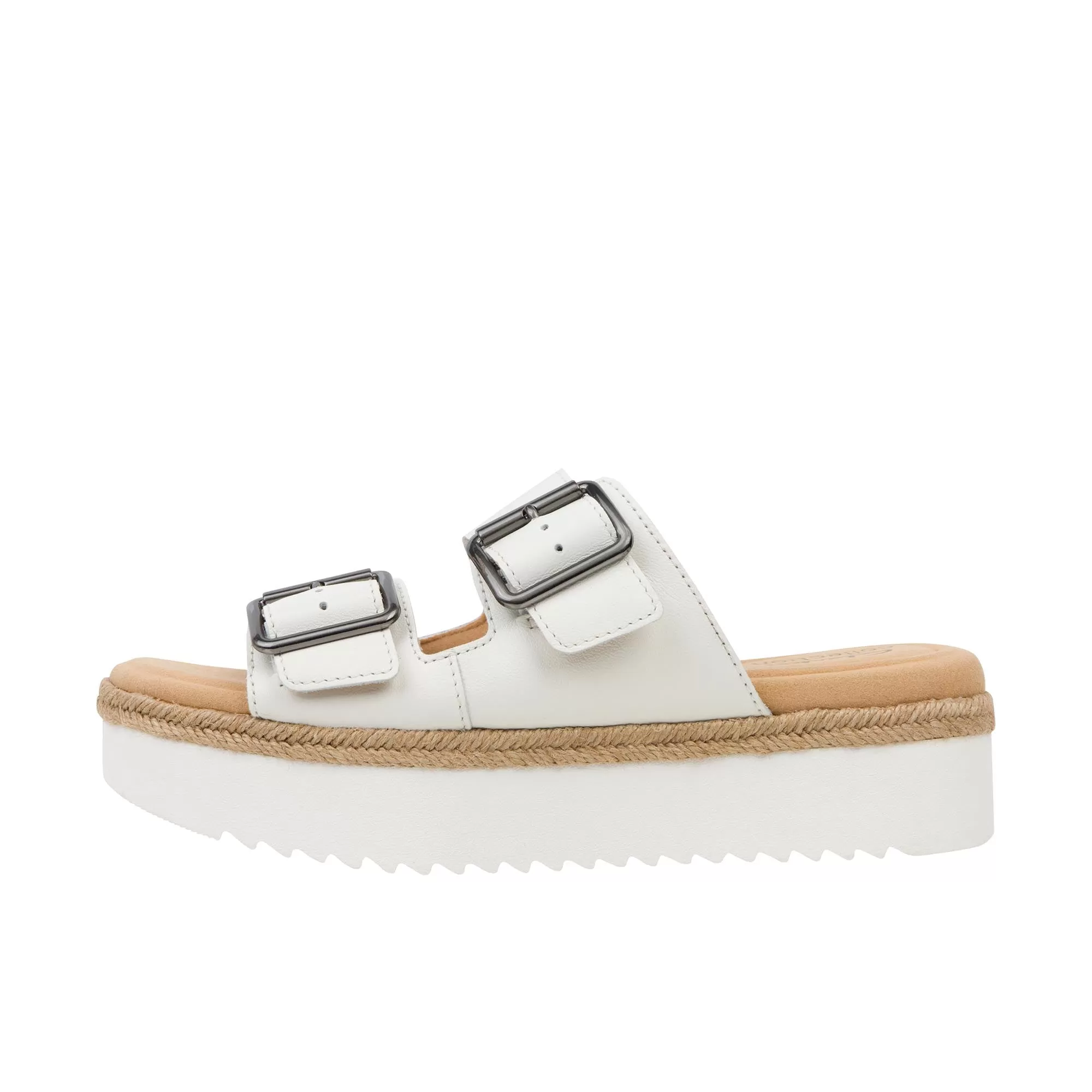 Clarks Womens Lana Beach White Leather