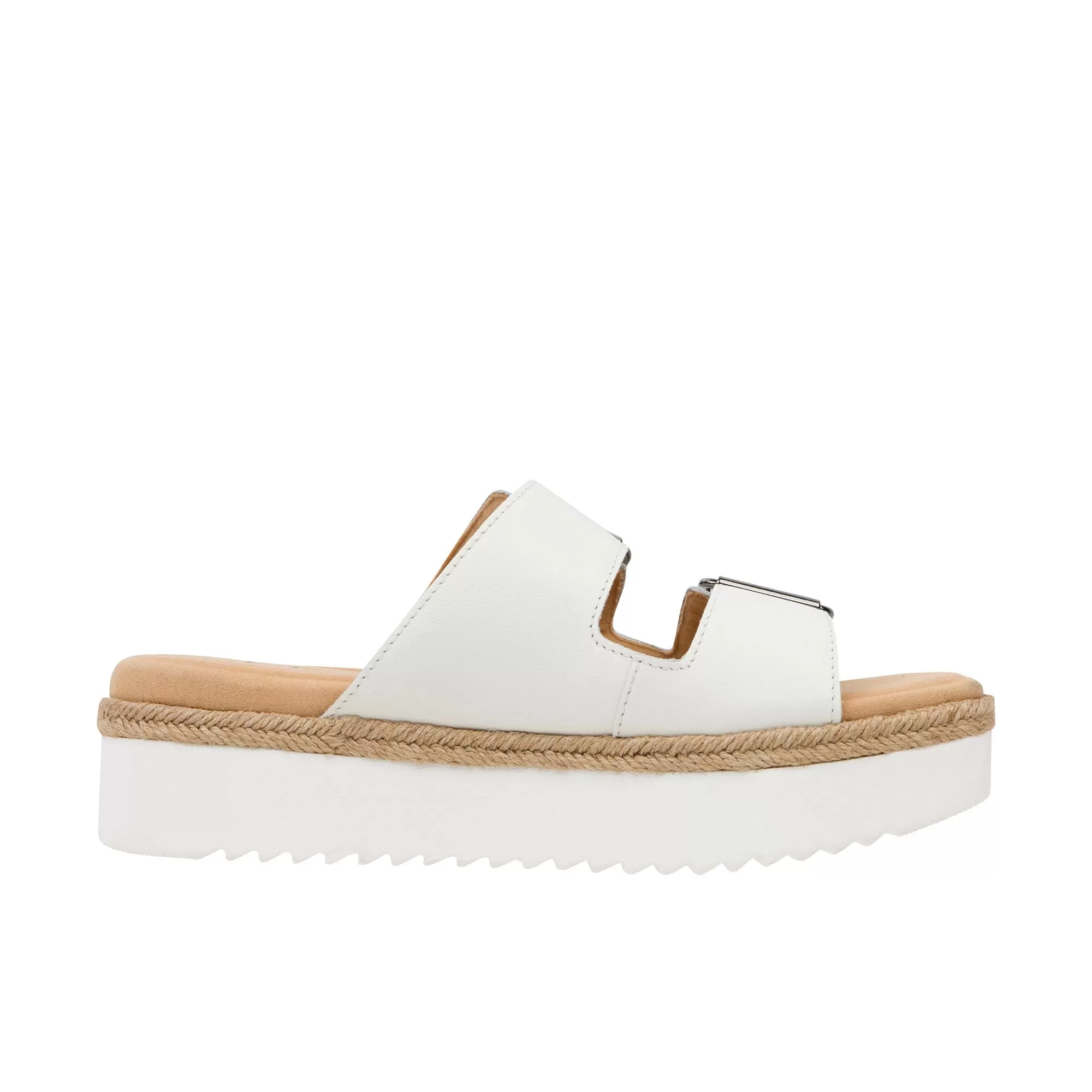 Clarks Womens Lana Beach White Leather