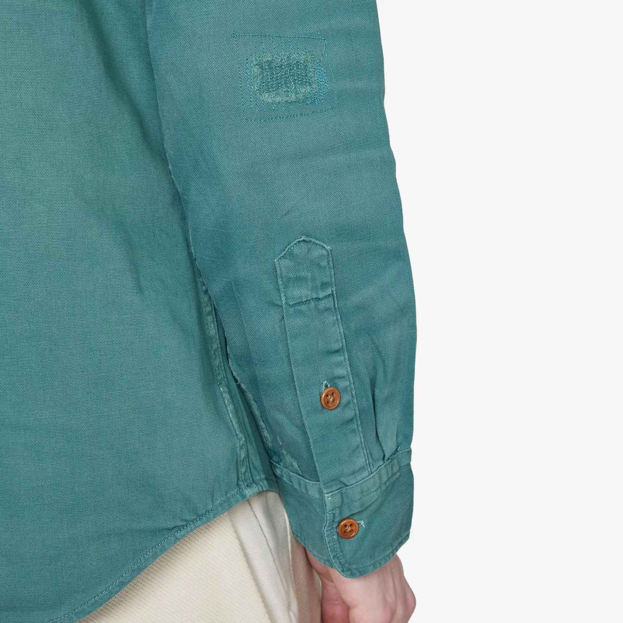 Classic Fit Denim Workshirt Lorain Blue