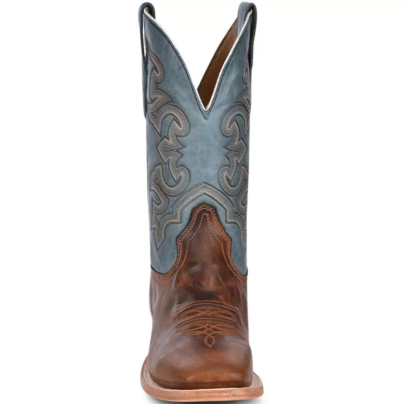 Corral Boot Co. Men's Embroidered Square Toe Cowboy Boots