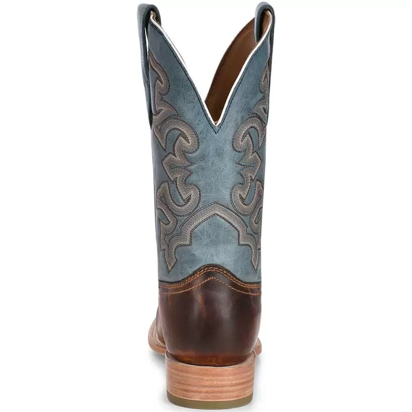 Corral Boot Co. Men's Embroidered Square Toe Cowboy Boots