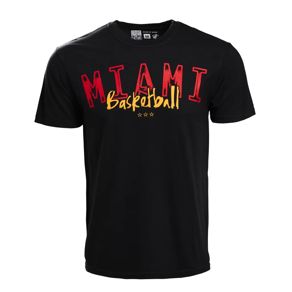 Court Culture Miami Basketball Unisex Tee