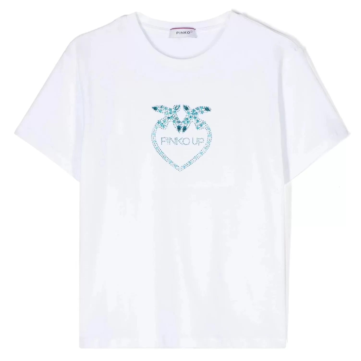 Crystal Embellished Logo T-shirt