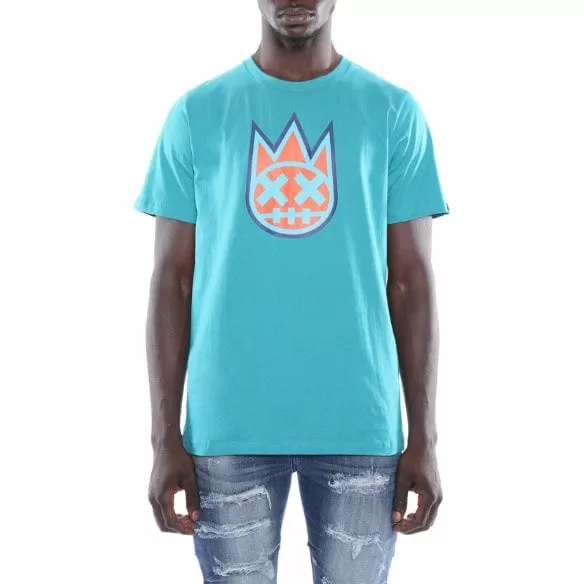 Cult Of Individuality 3D Clean Shimuchan Logo Tee (Tile Blue) 623AC-K66J