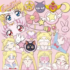 Cute Sailormoon Stickers PN6439