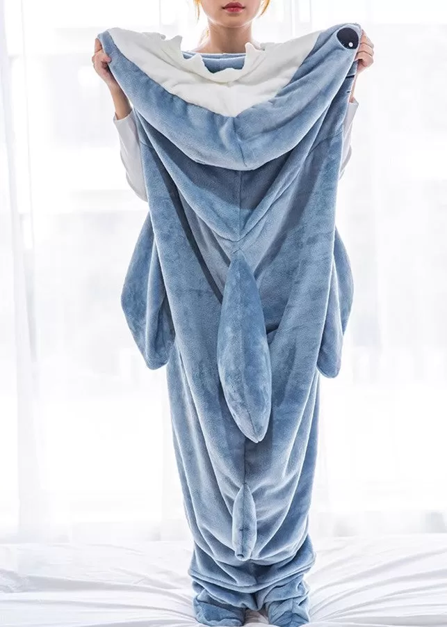 Cute Shark Shawl Blanket Sleeping Bag PN6213