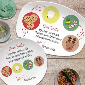 Dear Santa Cookie Plate