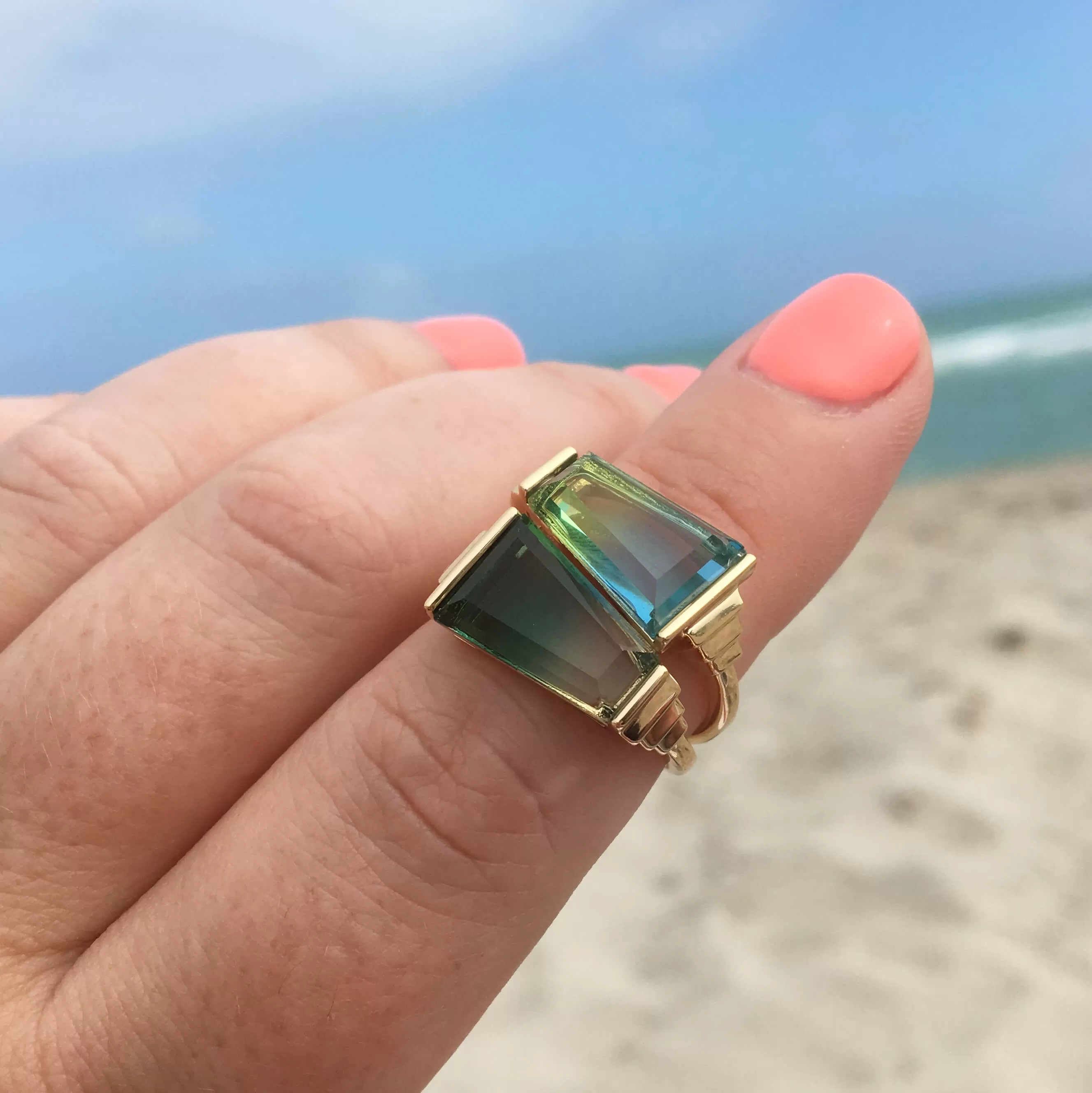 Delano Ring - Ocean Quartz