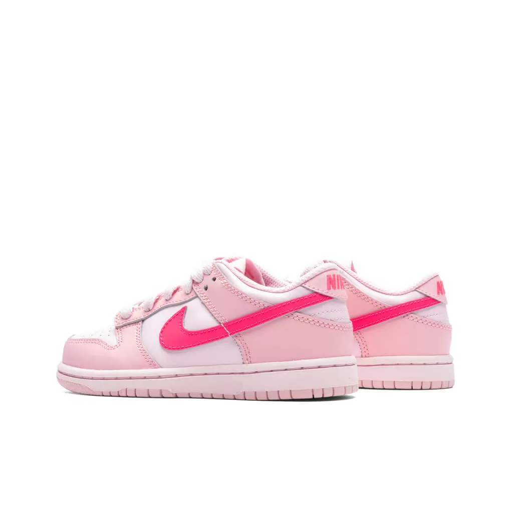 Dunk Low (PS) - Med Soft Pink/Pink Foam/Hyper Pink