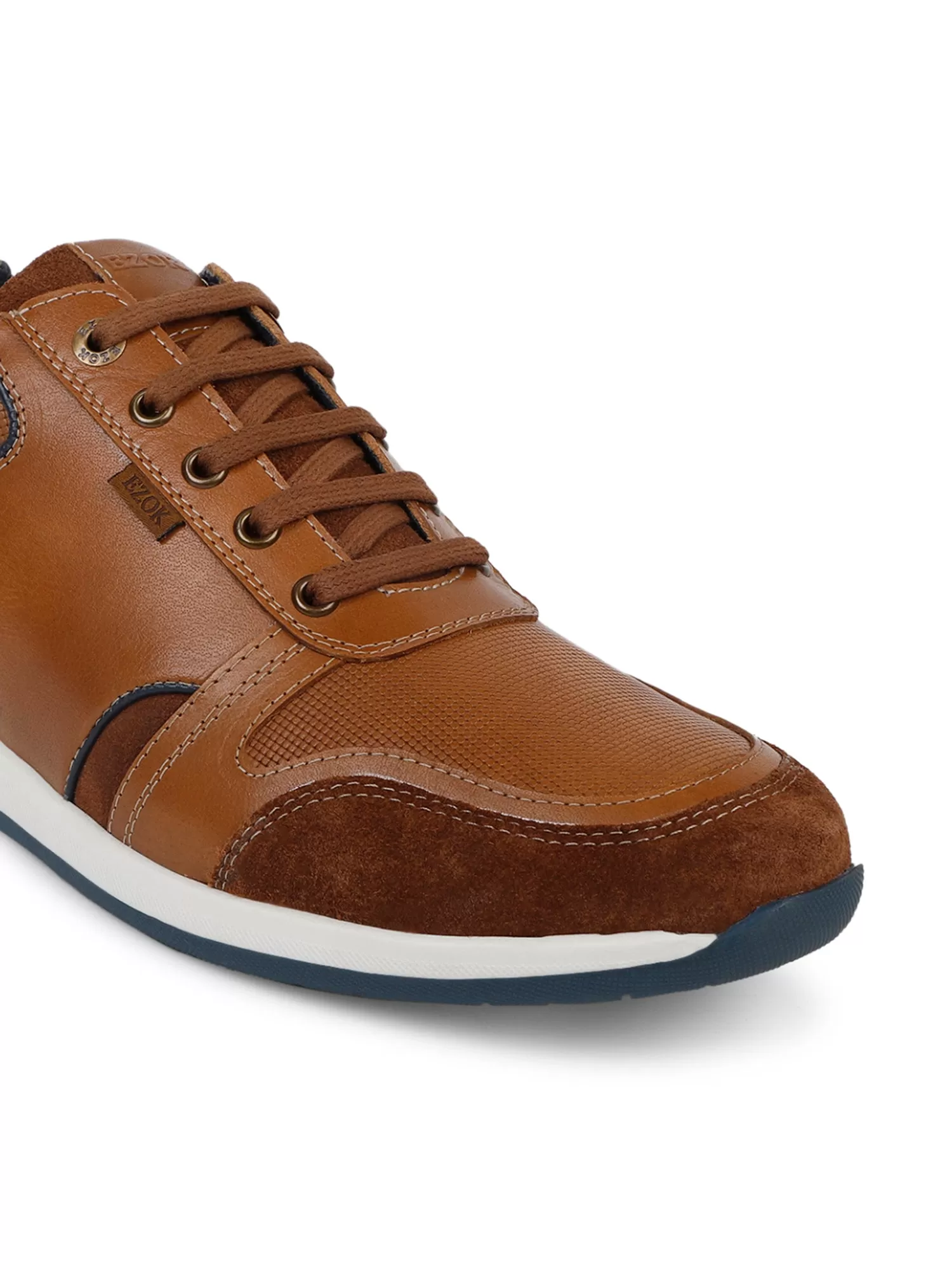 Ezok Men Tan Sneaker Casual Shoes (2405)