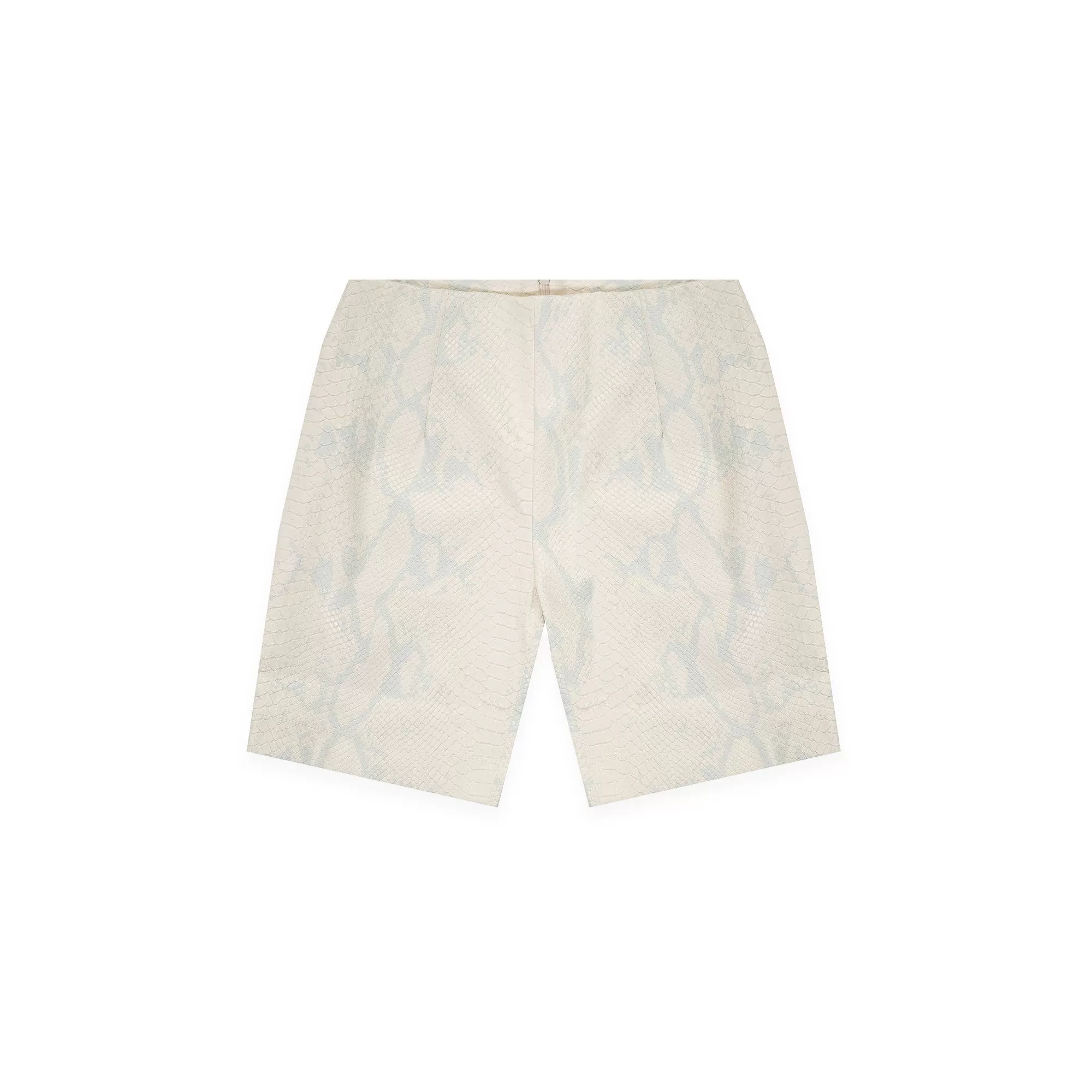 GCDS Womens Rider Python Shorts