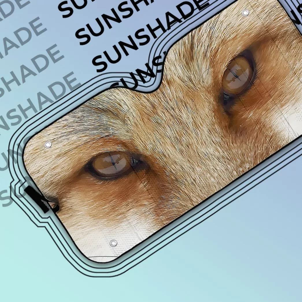 Gearhuman 3D Fox Eyes Sunshade