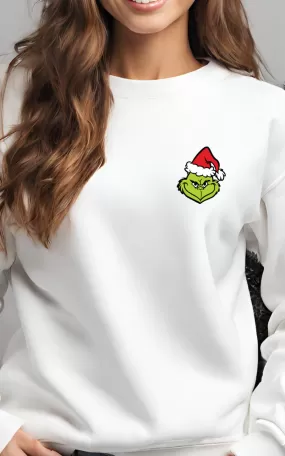 Grinch Face Crewneck | 9 Colours