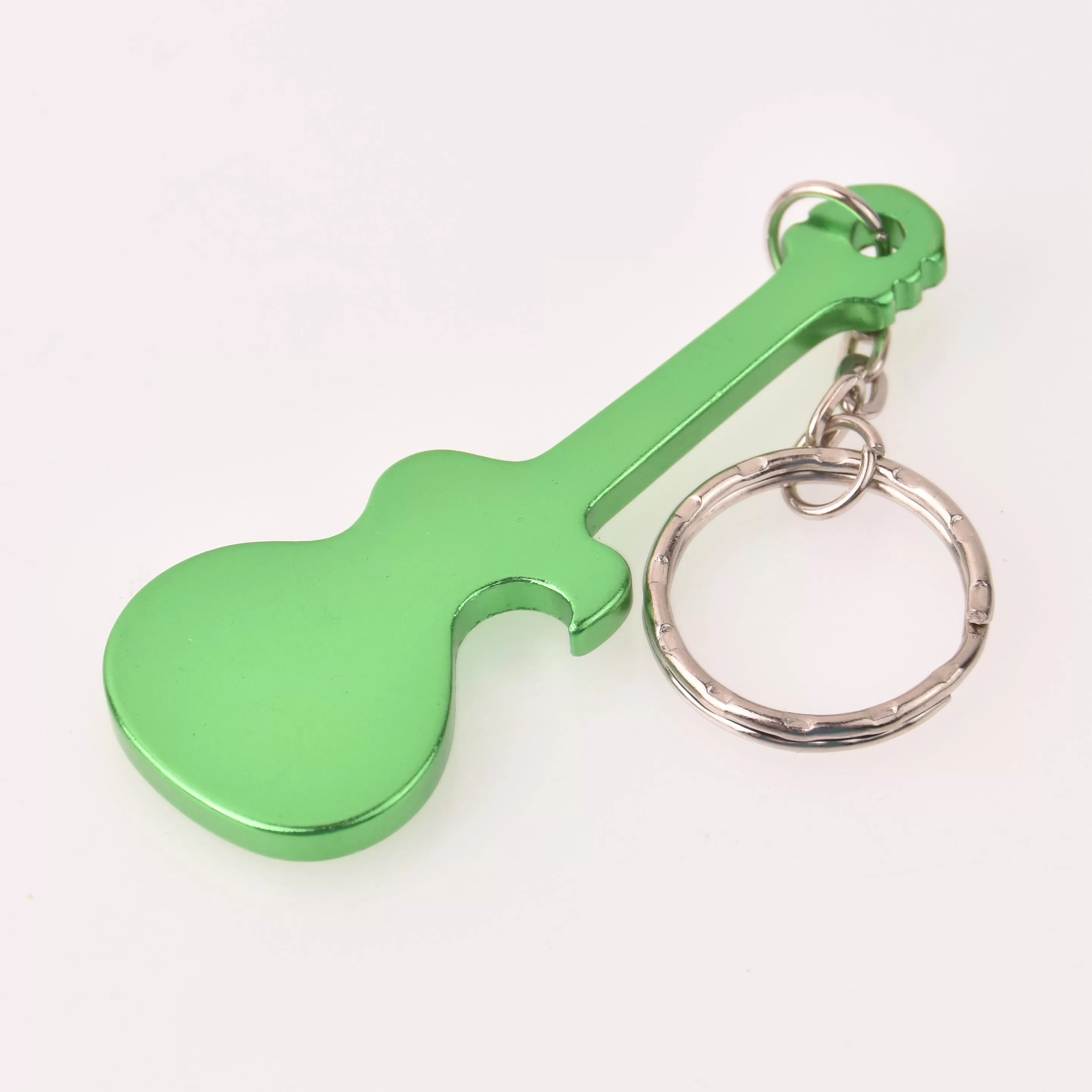 Guitar Bottle Opener Keychain, Choose your color, Stainless Steel Gifts for Men